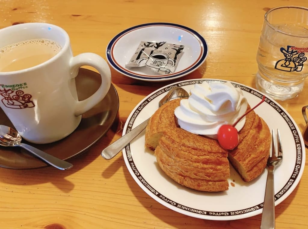 コメダ珈琲横浜鍛冶ヶ谷店シロノワール