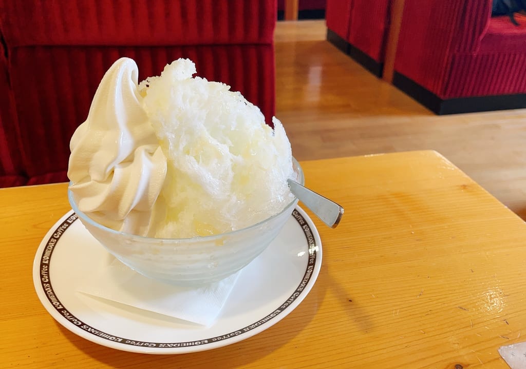 コメダ珈琲かき氷