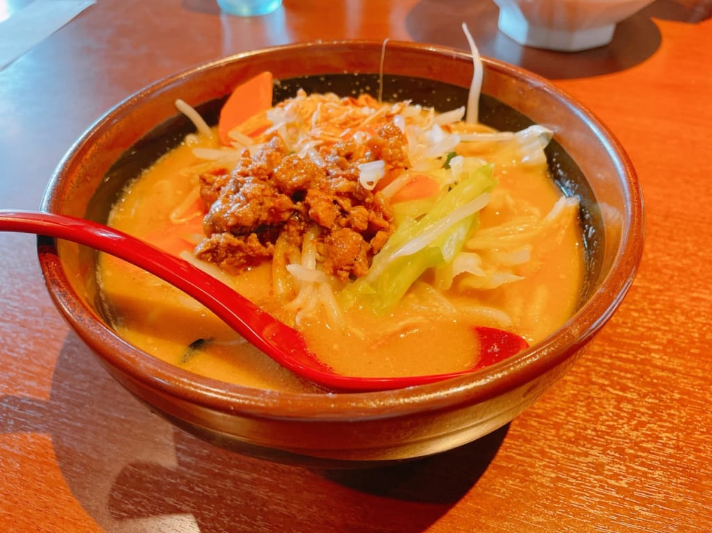 麺場田所商店北海道味噌野菜ラーメン