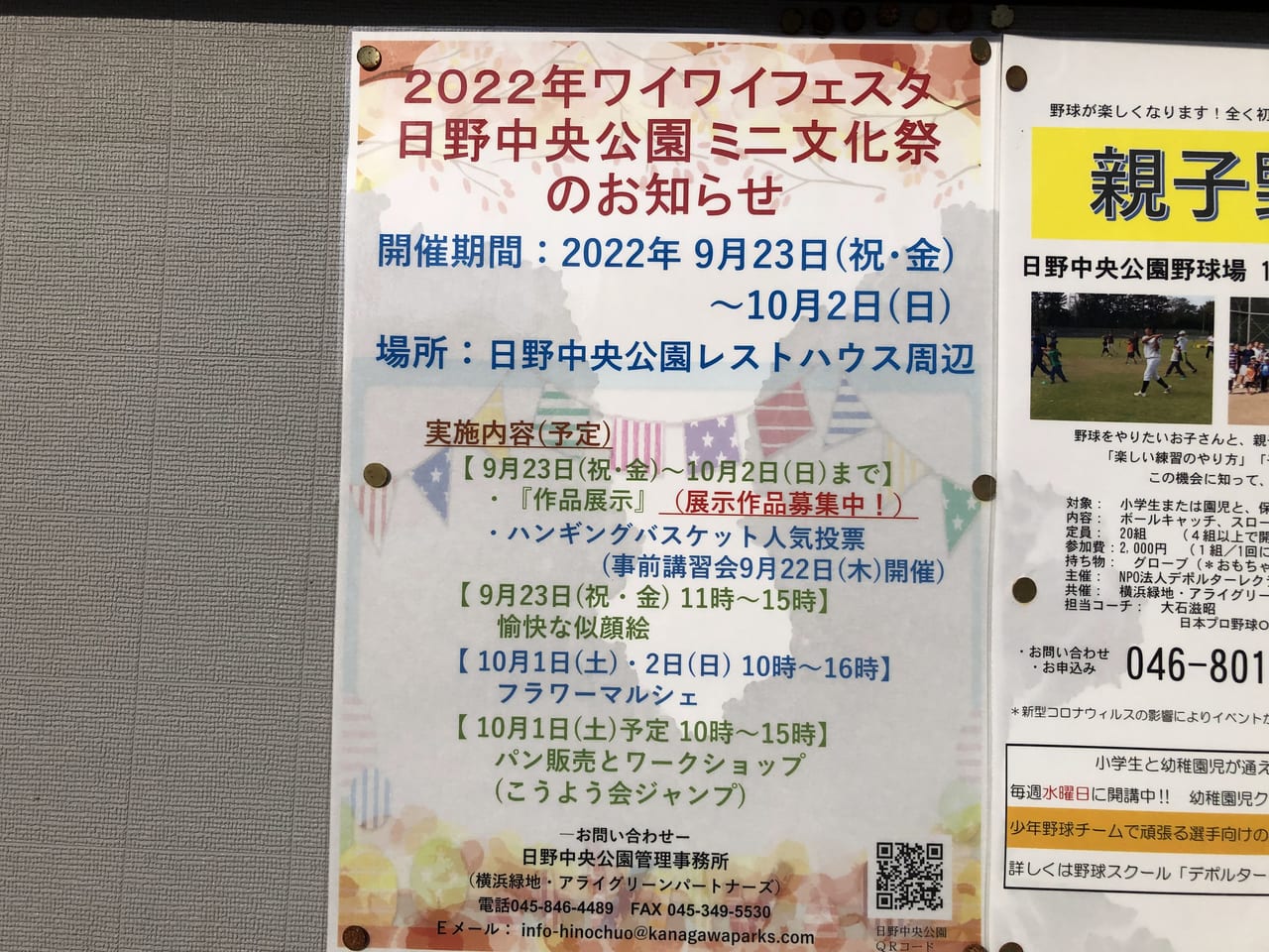 ワイワイフェスタ日野中央公園 ミニ文化祭4