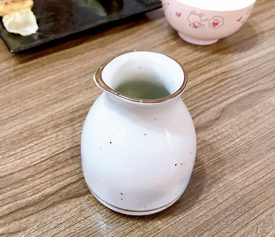 2024年8月「中華蕎麦 晴天」スープ割りのお湯