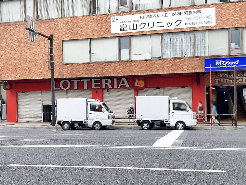 2024年9月「ロッテリア上大岡店」外観03