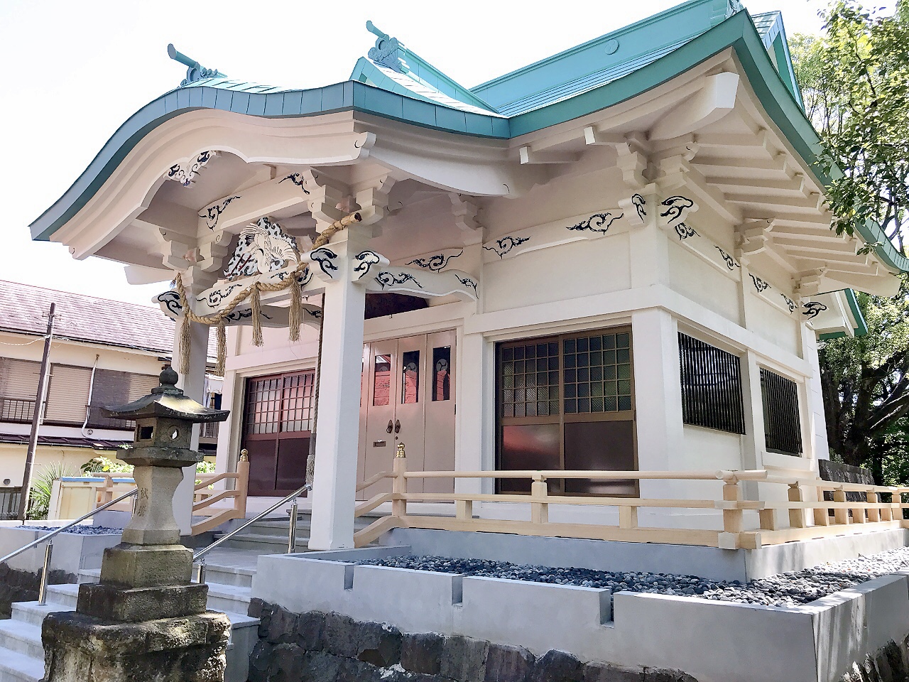 2024年9月「青木神社」社殿03