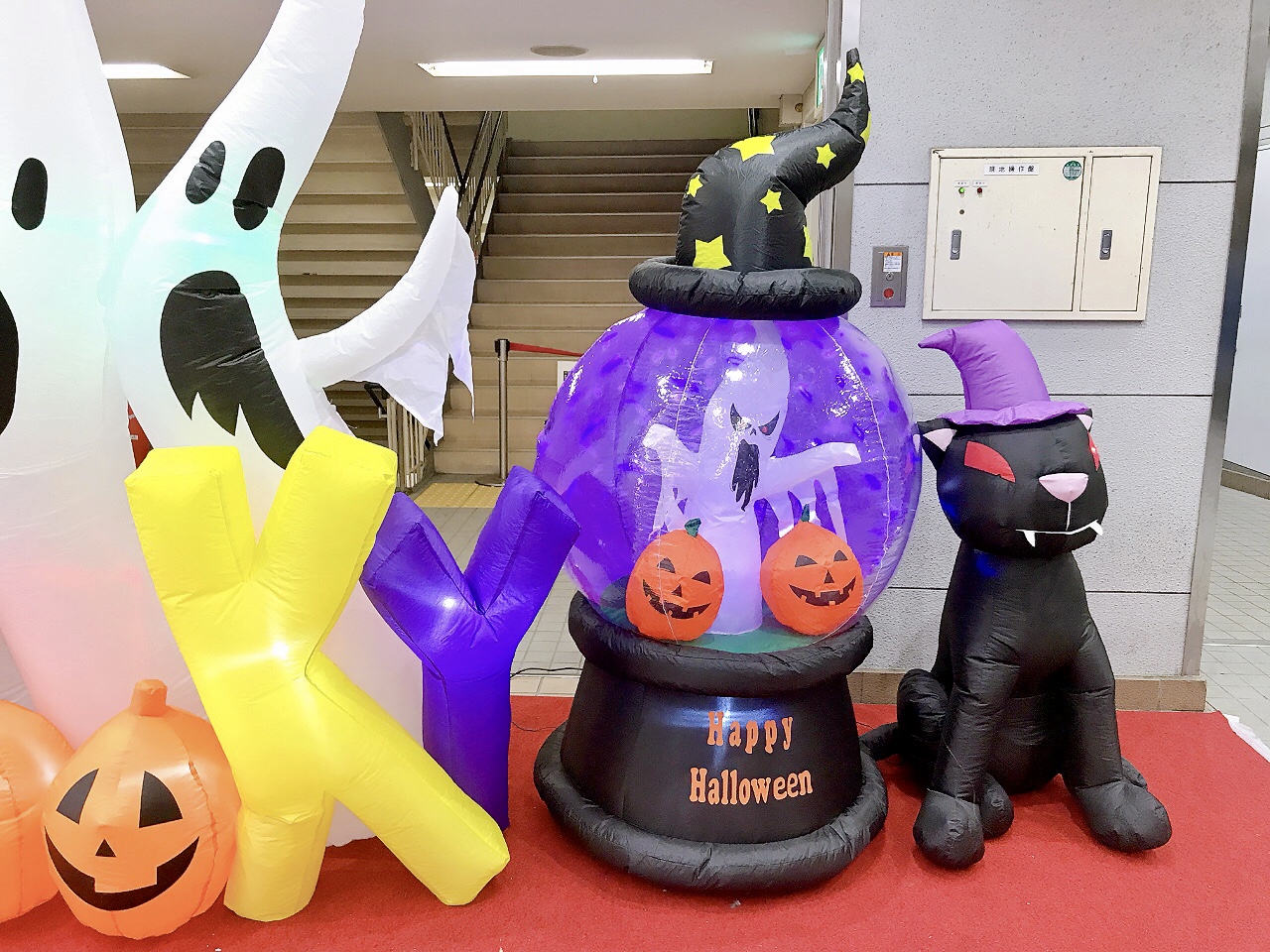 2024年10月「camio」に設置されているハロウィンスポット03