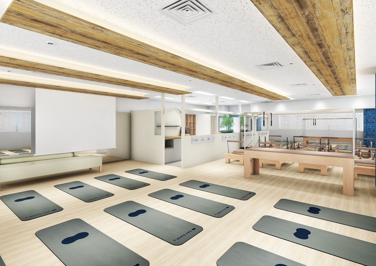 2025年2月「zen place pilates 上大岡スタジオ」内観