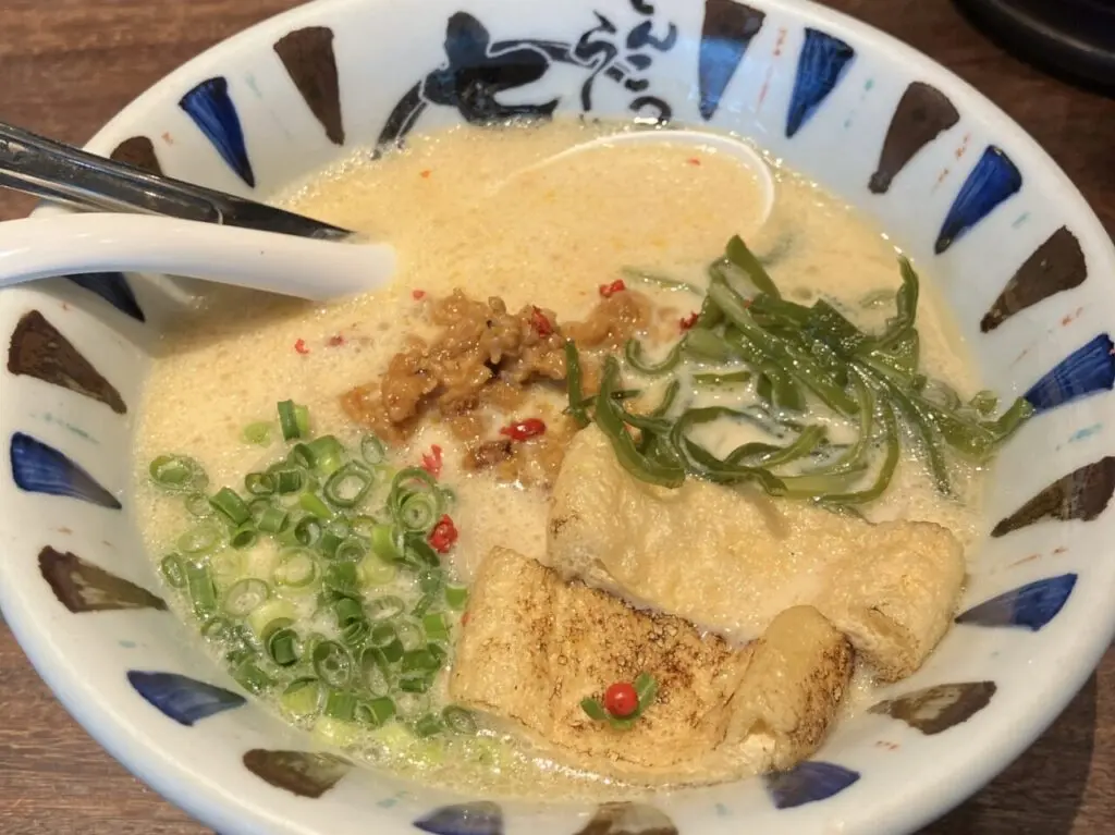 2025年3月「ラーメン七志 上大岡店」プラントベース醤油麹ラーメン