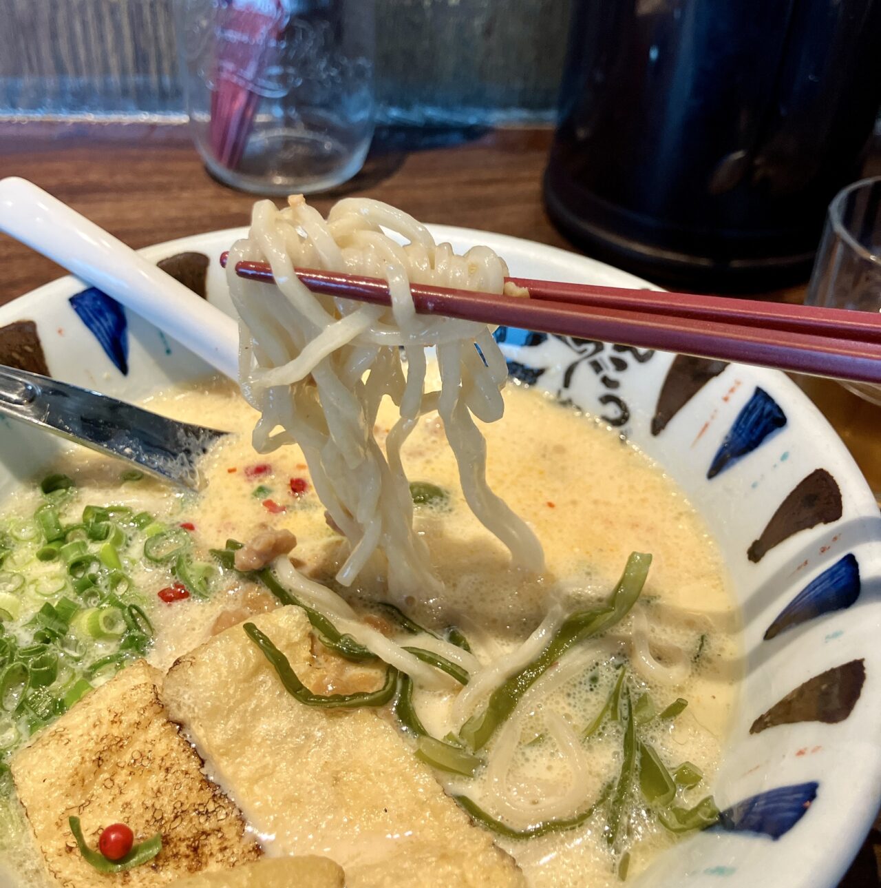 2025年3月「ラーメン七志 上大岡店」プラントベース醤油麹ラーメン03