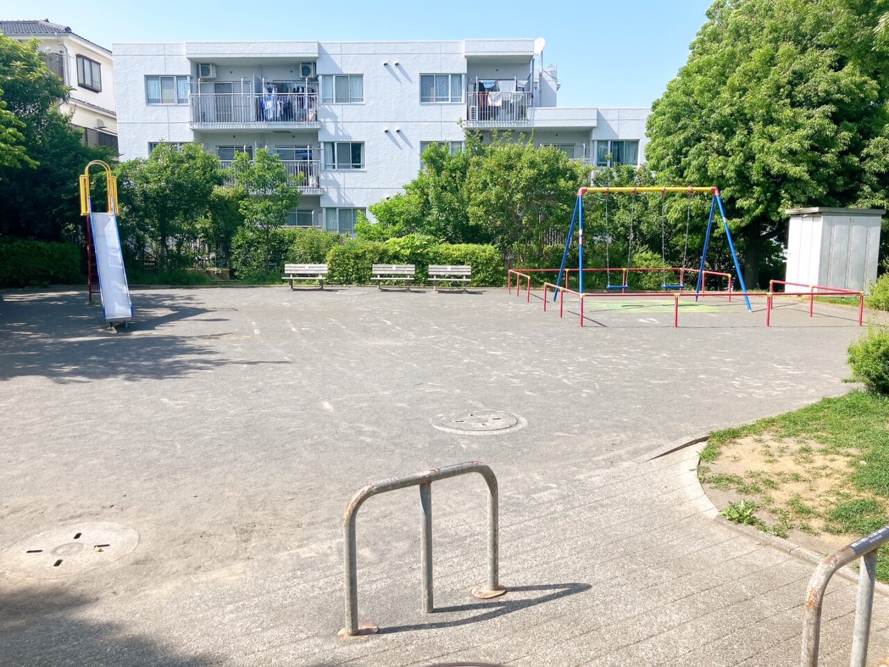 2025年5月「大久保三丁目第三公園」内観