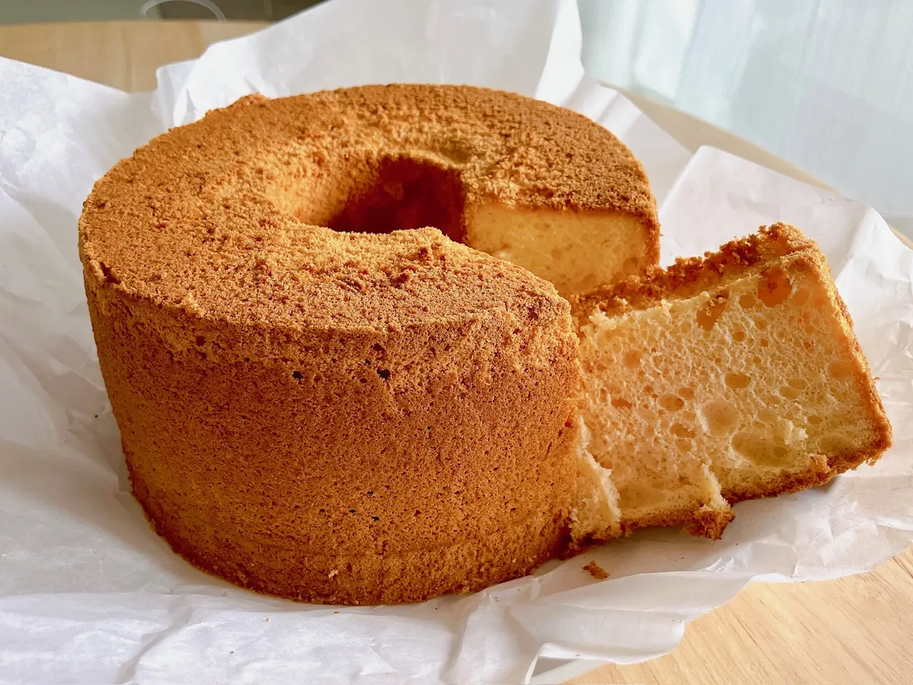 2025年5月「CAKE&BAKE FELICE」桃のシフォンケーキ02