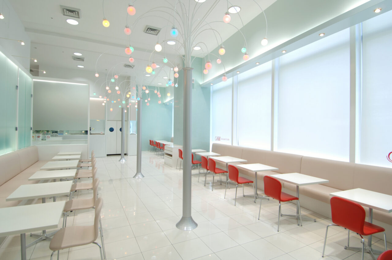 2025年6月「タカノフルーツパーラー京急上大岡店」店内