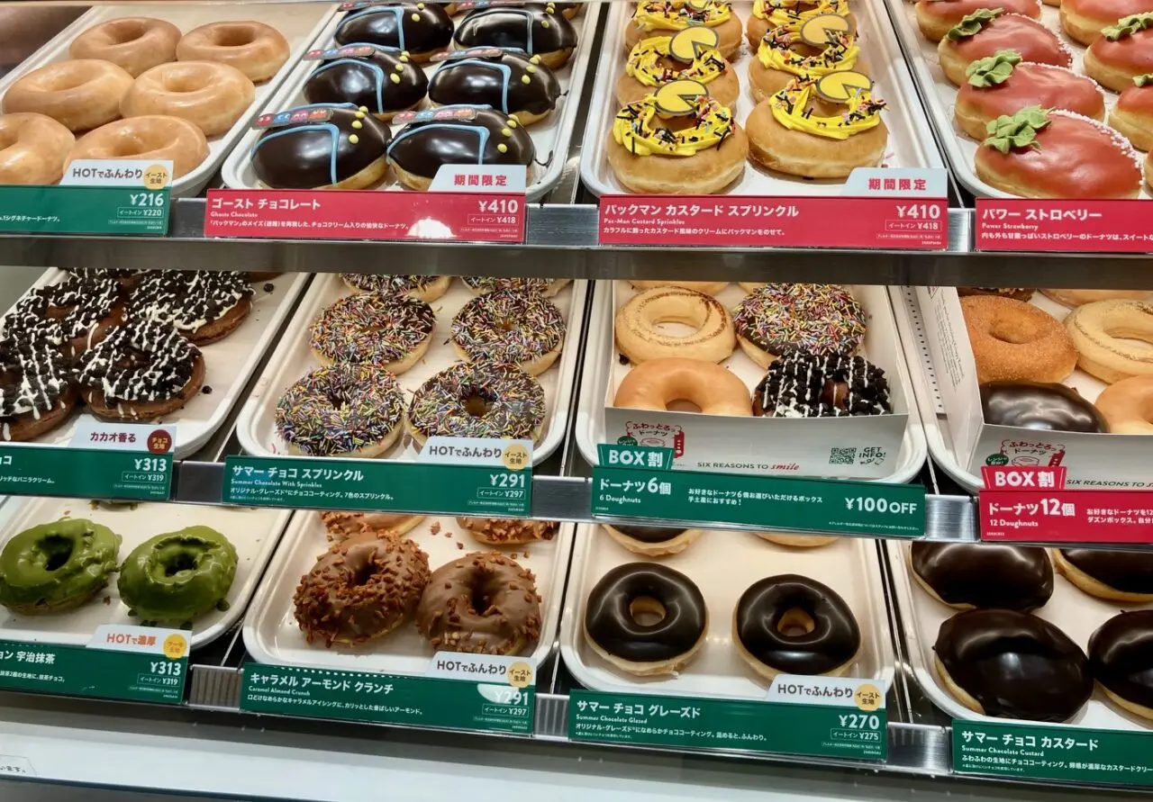 2025年6月「クリスピー・クリーム・ドーナツ上大岡京急店」ショーケース02