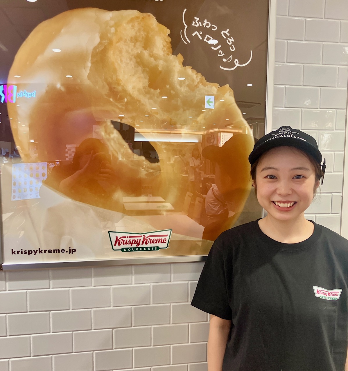 2025年6月「クリスピー・クリーム・ドーナツ上大岡京急店」店長