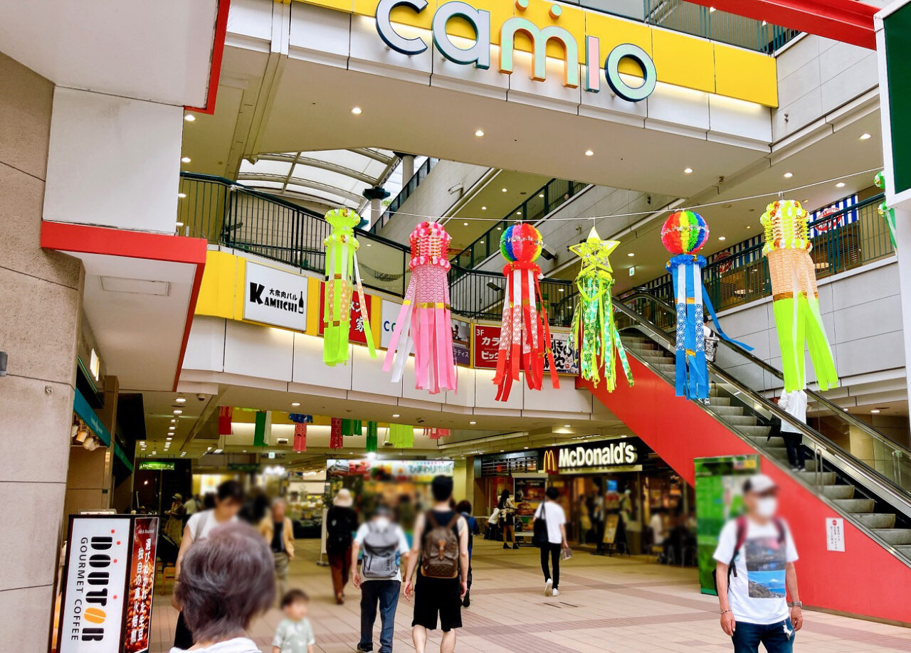 2025年7月「camio」1階広場