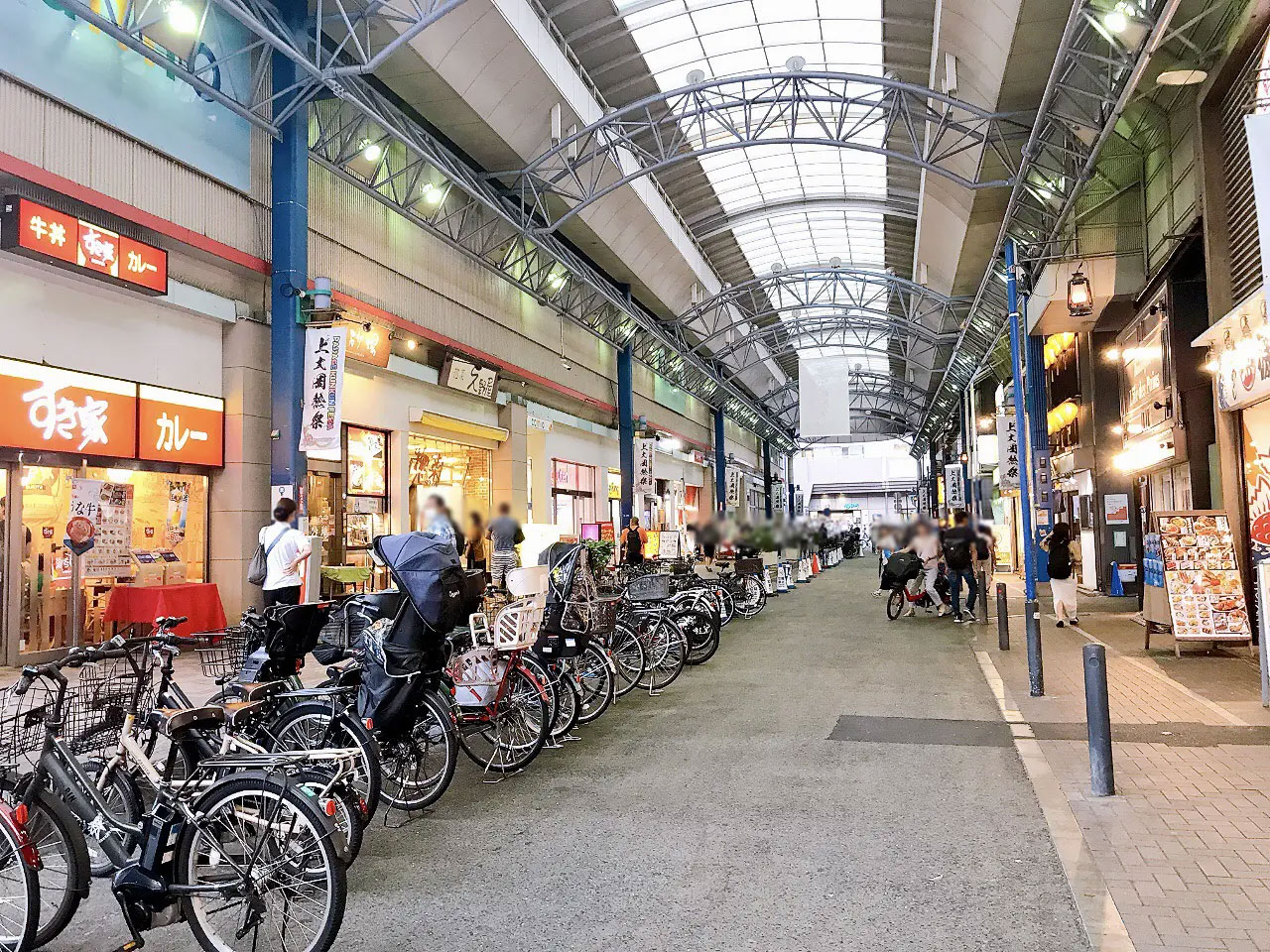 2025年7月「上大岡中央商店街」パサージュ上大岡