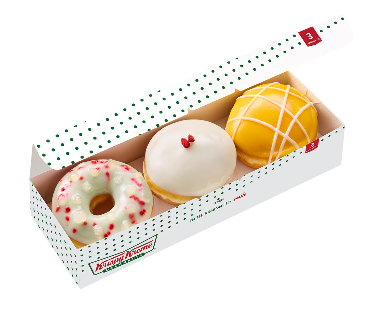 2025年8月「アジアンスイーツ ボックス（3個）​​」クリスピー・クリーム・ドーナツ上大岡京急店