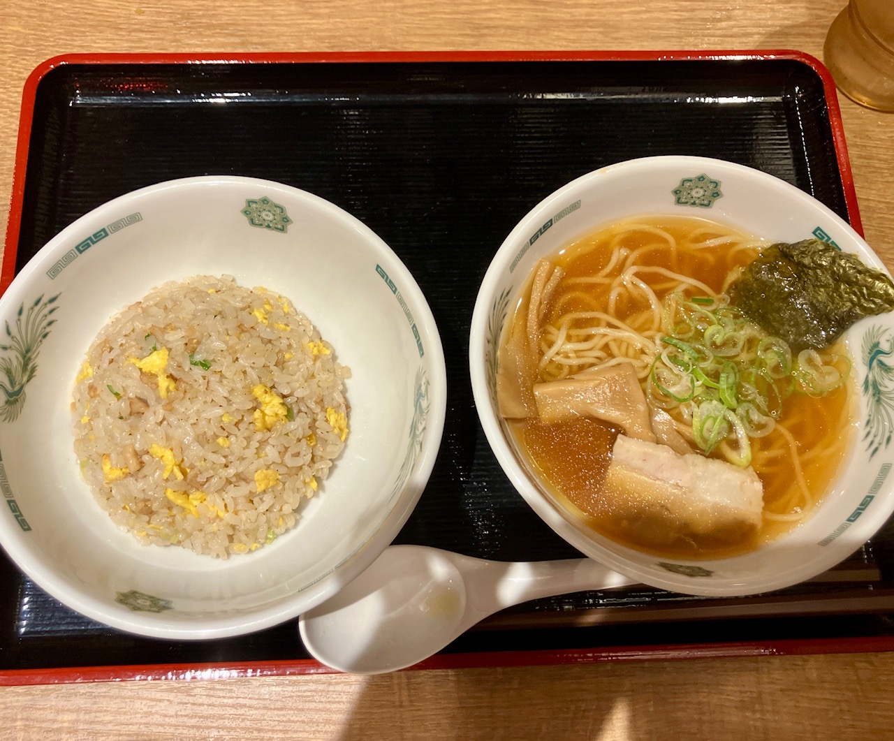 2025年9月「日高屋」ラ・餃・チャセット