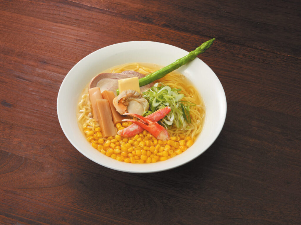 2025年9月「第30回大北海道展」プレミアム塩バターコーンラーメン