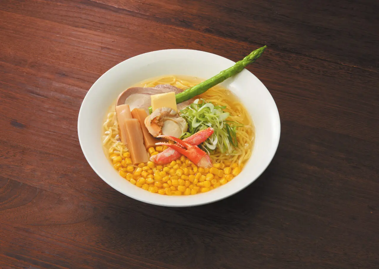 2025年9月「第30回大北海道展」プレミアム塩バターコーンラーメン