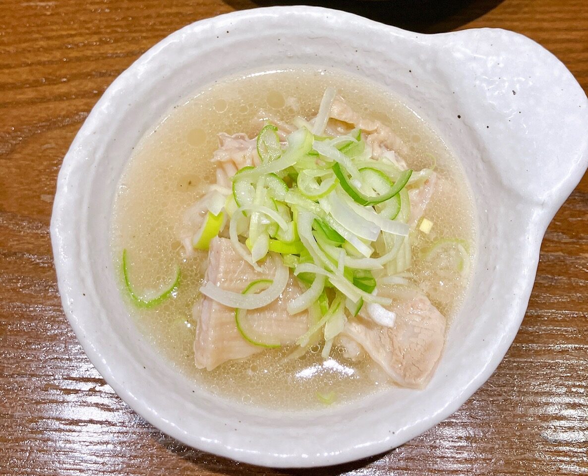 2025年12月「もつしげ上大岡店」塩煮込み