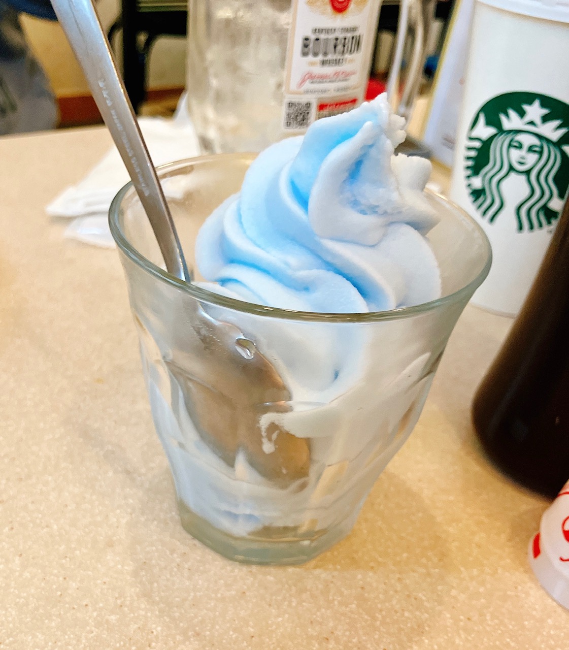 2025年12月「串カツ田中 上大岡駅前店」ソフトクリーム