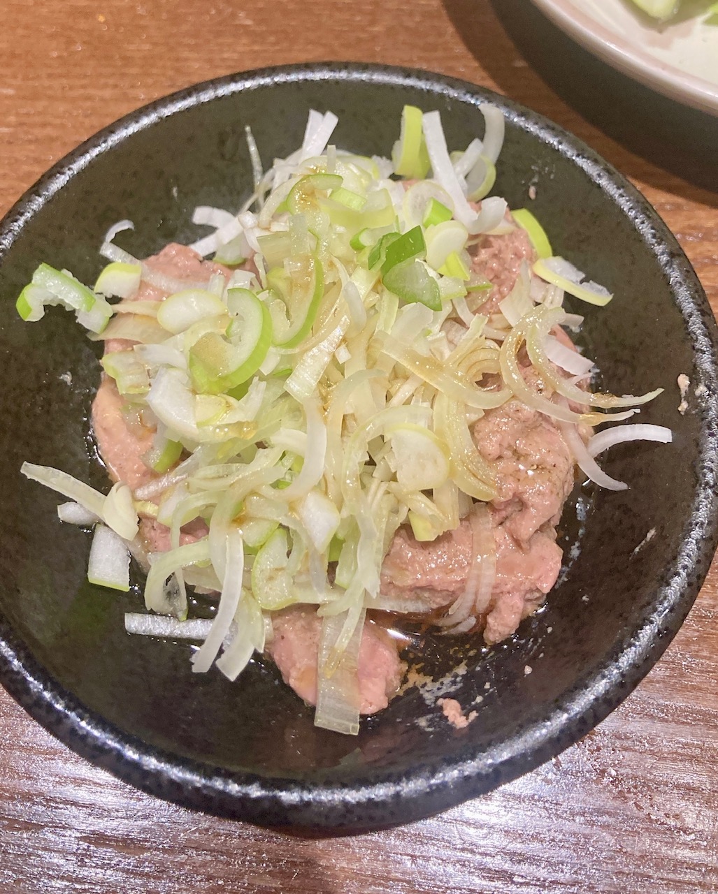 2025年12月「もつしげ上大岡店」レバテキ