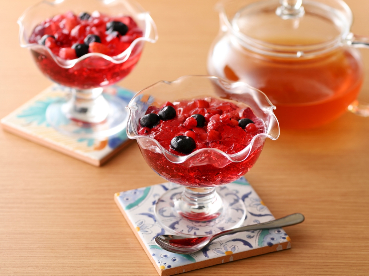 2025年12月「ザ ブッフェ ニューマーケット 京急上大岡」美酢フルーツジュレ