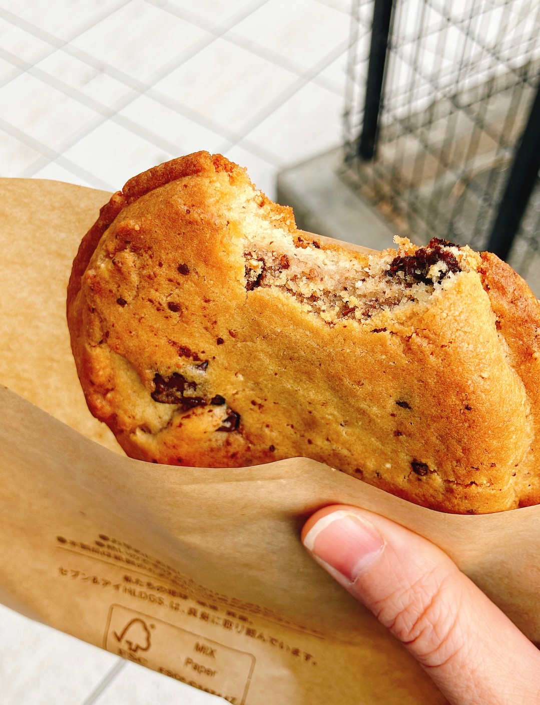 2026年1月「お店で焼いたチョコクッキー」セブンイレブン04