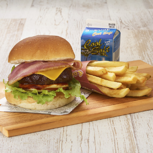 2026年1月「第30回 大九州展」長崎和牛のベーコンチーズバーガーＡセット