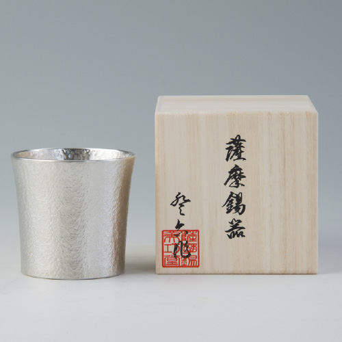 2026年1月「第30回 大九州展」薩摩錫器タンブラー打ち目柄