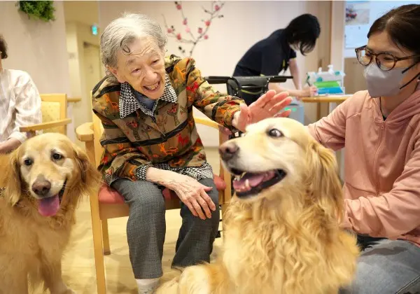 2026年2月「ＡＬＳＯＫケアホーム横浜港南台」アニマルセラピー