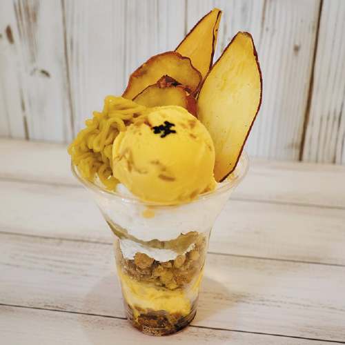 2026年1月「第30回 大九州展」まるごと熟成焼きいもパフェ