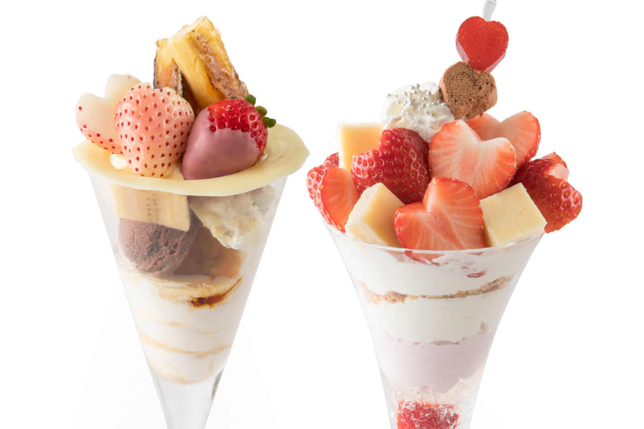 2026年3月「タカノフルーツパーラー京急上大岡」ストロベリーホワイトパフェ