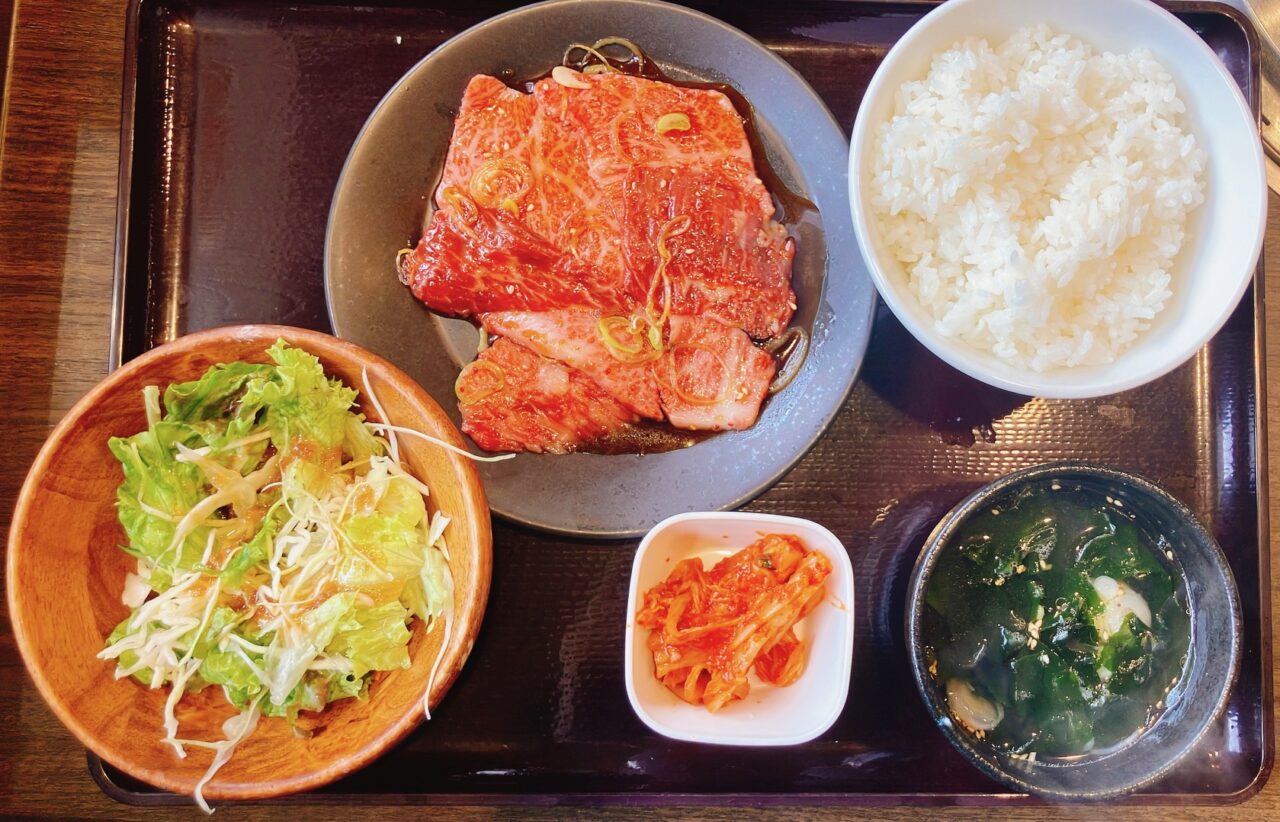 2026年4月「焼肉とんがらし笹下本店」ミックスランチセット