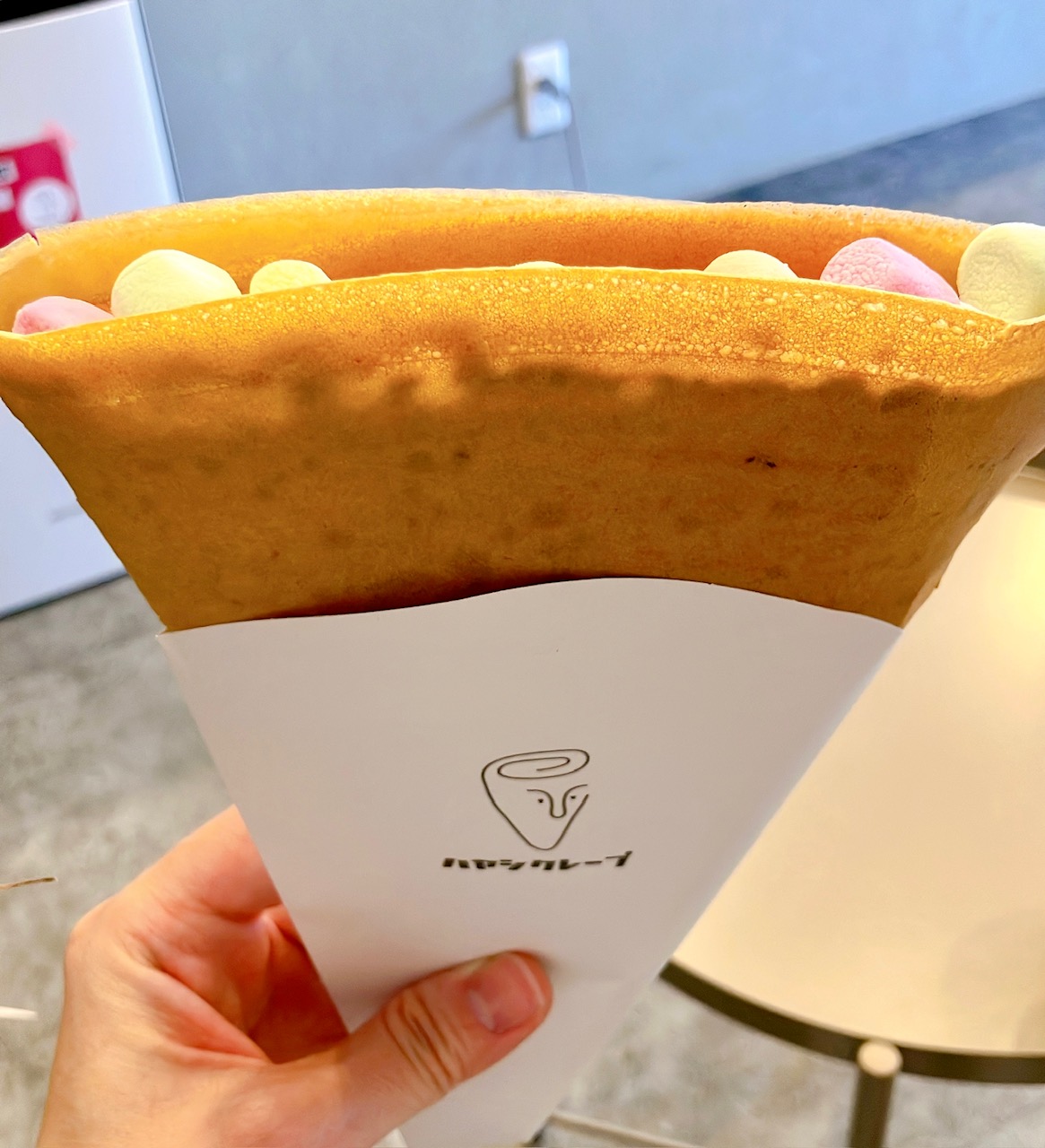 2026年4月「ハヤシクレープ」カラフルマシュマロクレープ