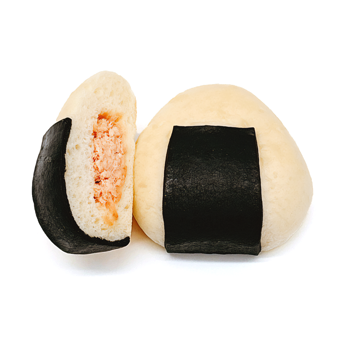 2026年4月「おむすびパン(鮭×クリームチーズ)」イメージ