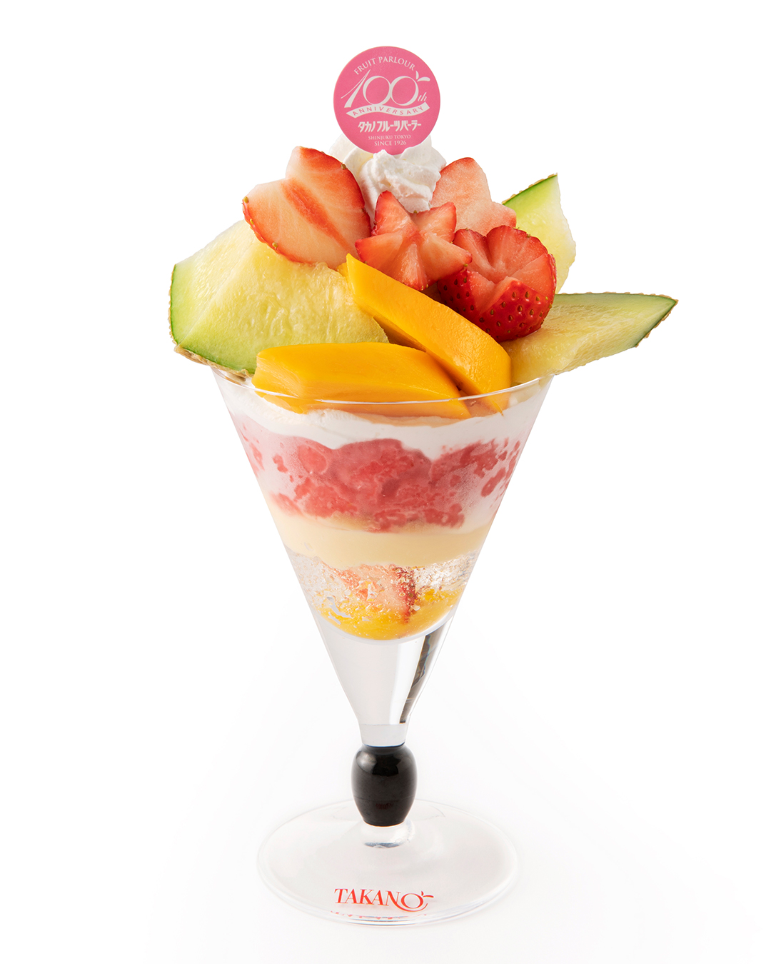 2026年4月「タカノフルーツパーラー」季節の果実タカノセレクションパフェ