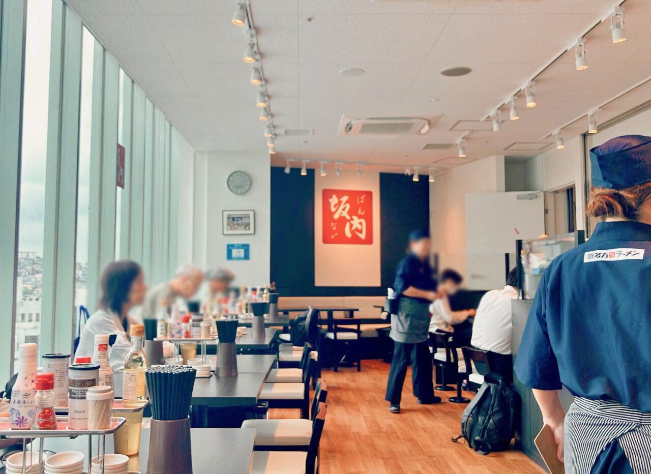 2026年7月「喜多方ラーメン坂内 上大岡ミオカ店」内観02