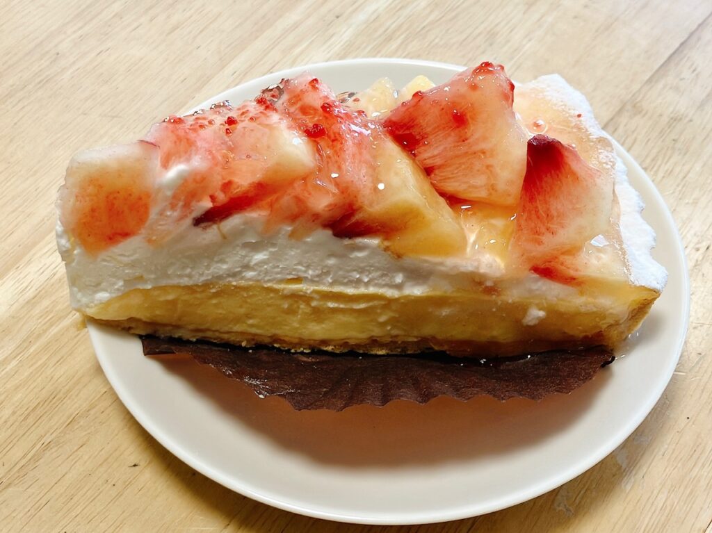2026年8月「CAKE&BAKE FELICE」桃のフランタルト02