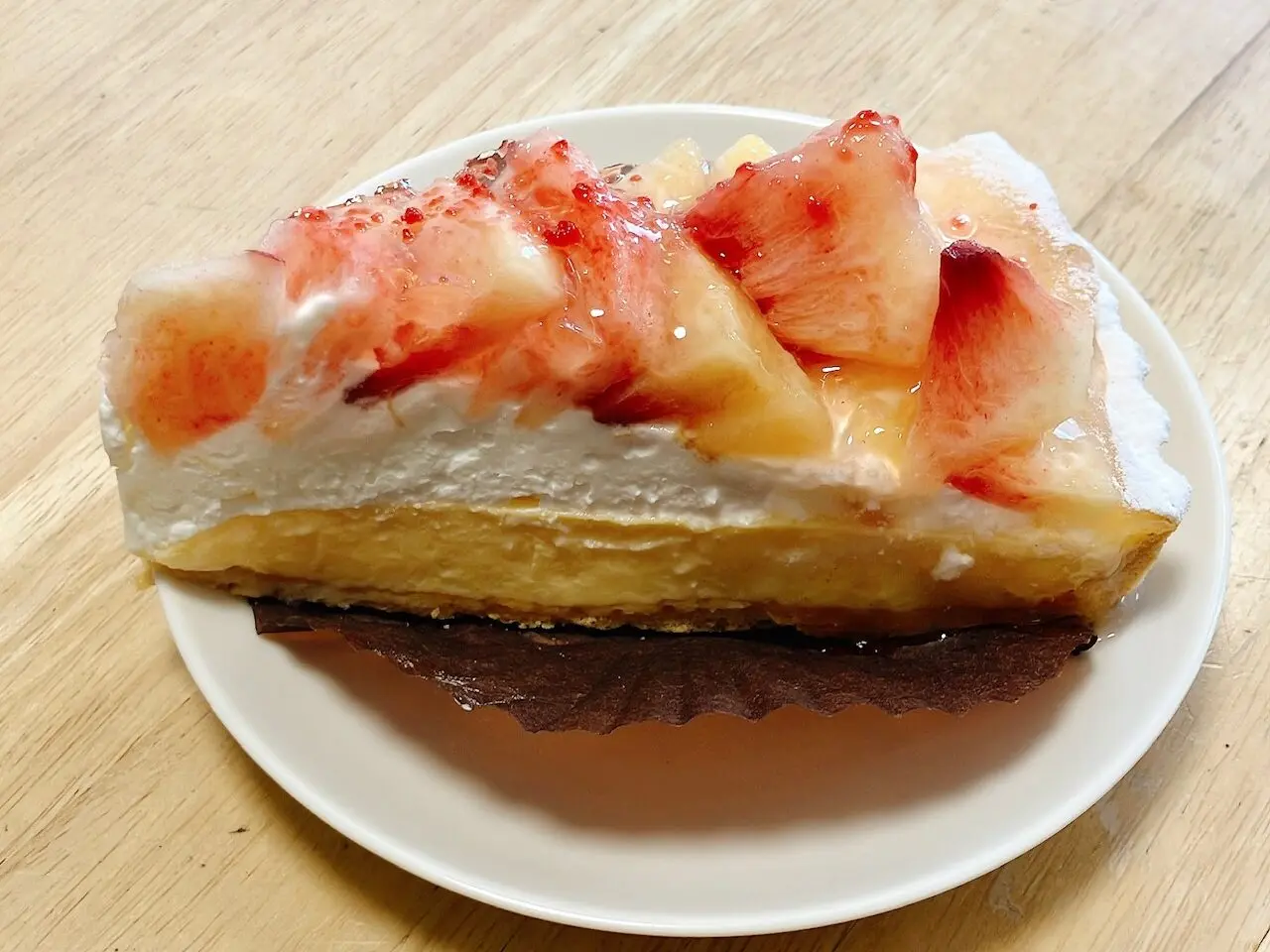 2026年8月「CAKE&BAKE FELICE」桃のフランタルト02