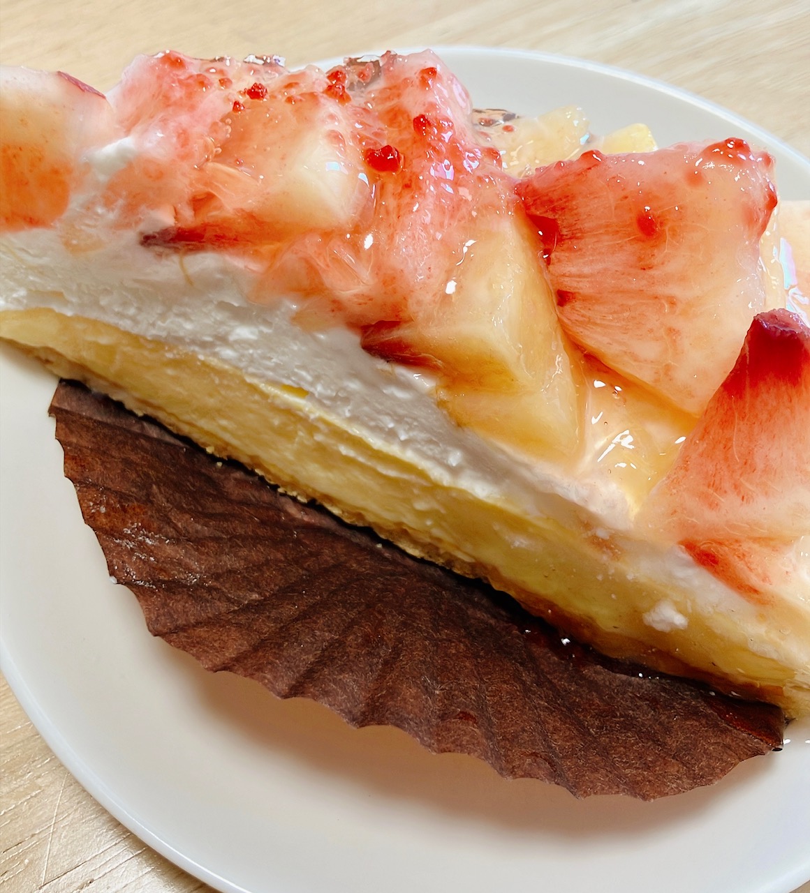 2026年8月「CAKE&BAKE FELICE」桃のフランタルト03