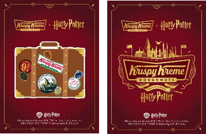 2026年8月「Harry Potter × クリスピー・クリーム・ドーナツ」オリジナルコラボステッカー