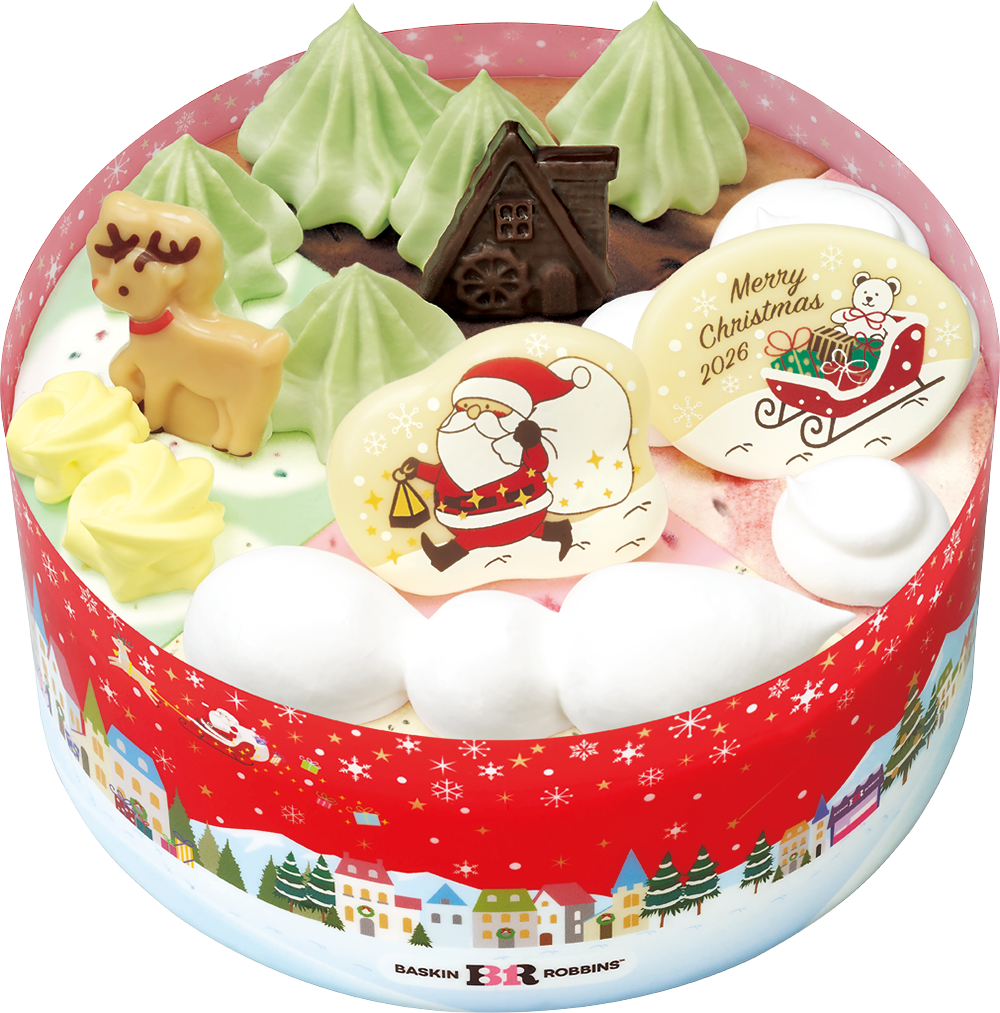 2026年11月「Happy ICE CREAM CHRISTMAS」サーティワン_クリスマス パレット４